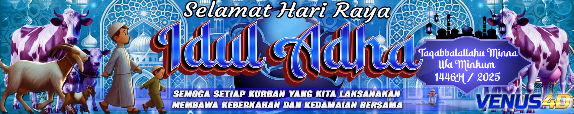 venus4d idul adha 2025